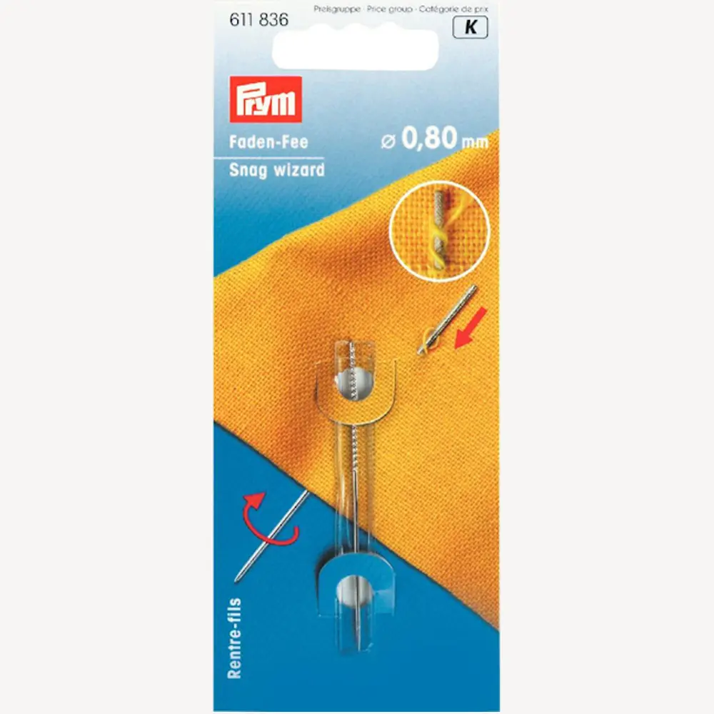 tygverket rekommenderar: reparationsnålen - Snag wizard