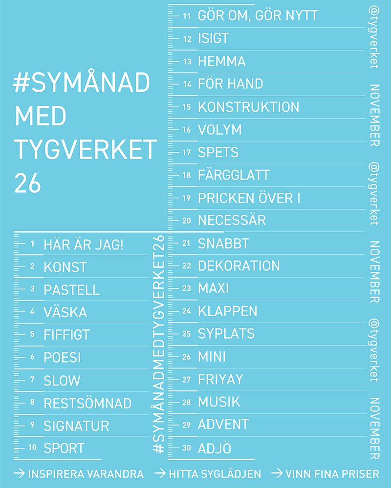 #symånadmedtygverket26